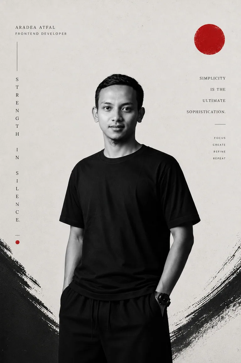 Portrait of Aradea Atfal Risdianto